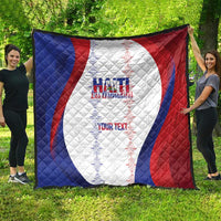 Haiti Football Les Grenadiers Personalized Quilt Voodoo Veve Papa Legba - Wonder Print Shop