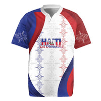 Haiti Football Les Grenadiers Personalized Rugby Jersey Voodoo Veve Papa Legba - Wonder Print Shop