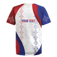 Haiti Football Les Grenadiers Personalized Rugby Jersey Voodoo Veve Papa Legba - Wonder Print Shop