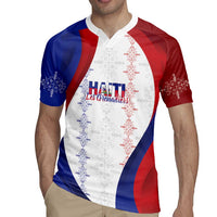 Haiti Football Les Grenadiers Personalized Rugby Jersey Voodoo Veve Papa Legba - Wonder Print Shop
