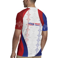 Haiti Football Les Grenadiers Personalized Rugby Jersey Voodoo Veve Papa Legba - Wonder Print Shop