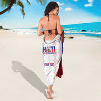 Haiti Football Les Grenadiers Personalized Sarong Voodoo Veve Papa Legba - Wonder Print Shop