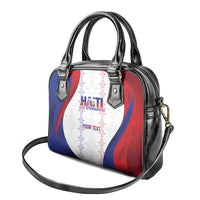 Haiti Football Les Grenadiers Personalized Shoulder Handbag Voodoo Veve Papa Legba - Wonder Print Shop