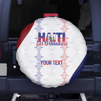 Haiti Football Les Grenadiers Personalized Spare Tire Cover Voodoo Veve Papa Legba - Wonder Print Shop