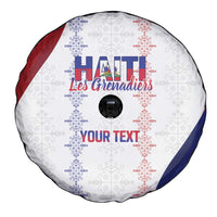 Haiti Football Les Grenadiers Personalized Spare Tire Cover Voodoo Veve Papa Legba - Wonder Print Shop