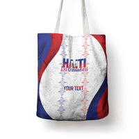 Haiti Football Les Grenadiers Personalized Tote Bag Voodoo Veve Papa Legba - Wonder Print Shop
