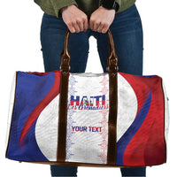 Haiti Football Les Grenadiers Personalized Travel Bag Voodoo Veve Papa Legba - Wonder Print Shop