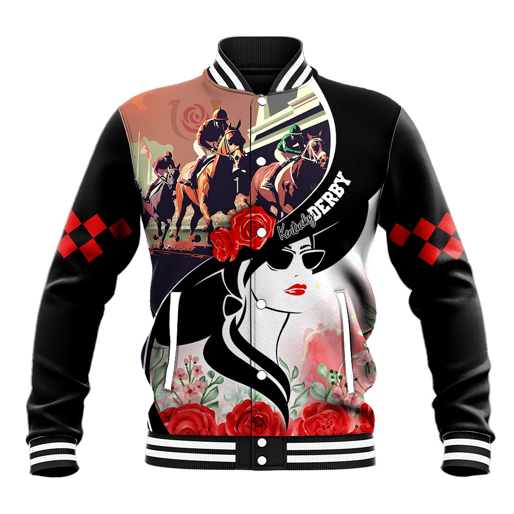 Kentucky Horse Racing Baseball Jacket Derby Hat LT7 - Wonder Print Shop