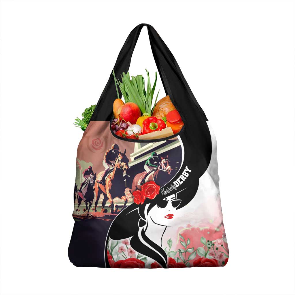 Kentucky Horse Racing Grocery Bag Derby Hat