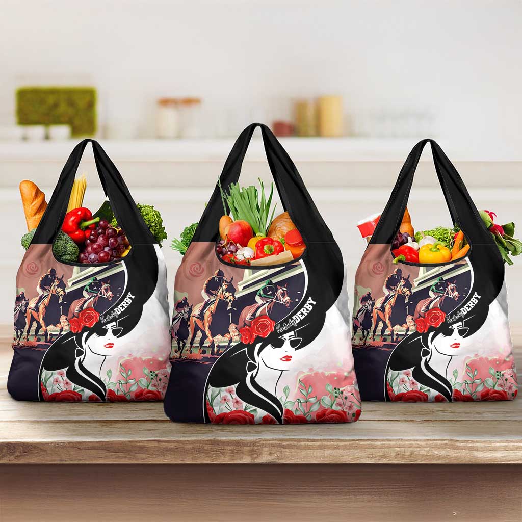 Kentucky Horse Racing Grocery Bag Derby Hat