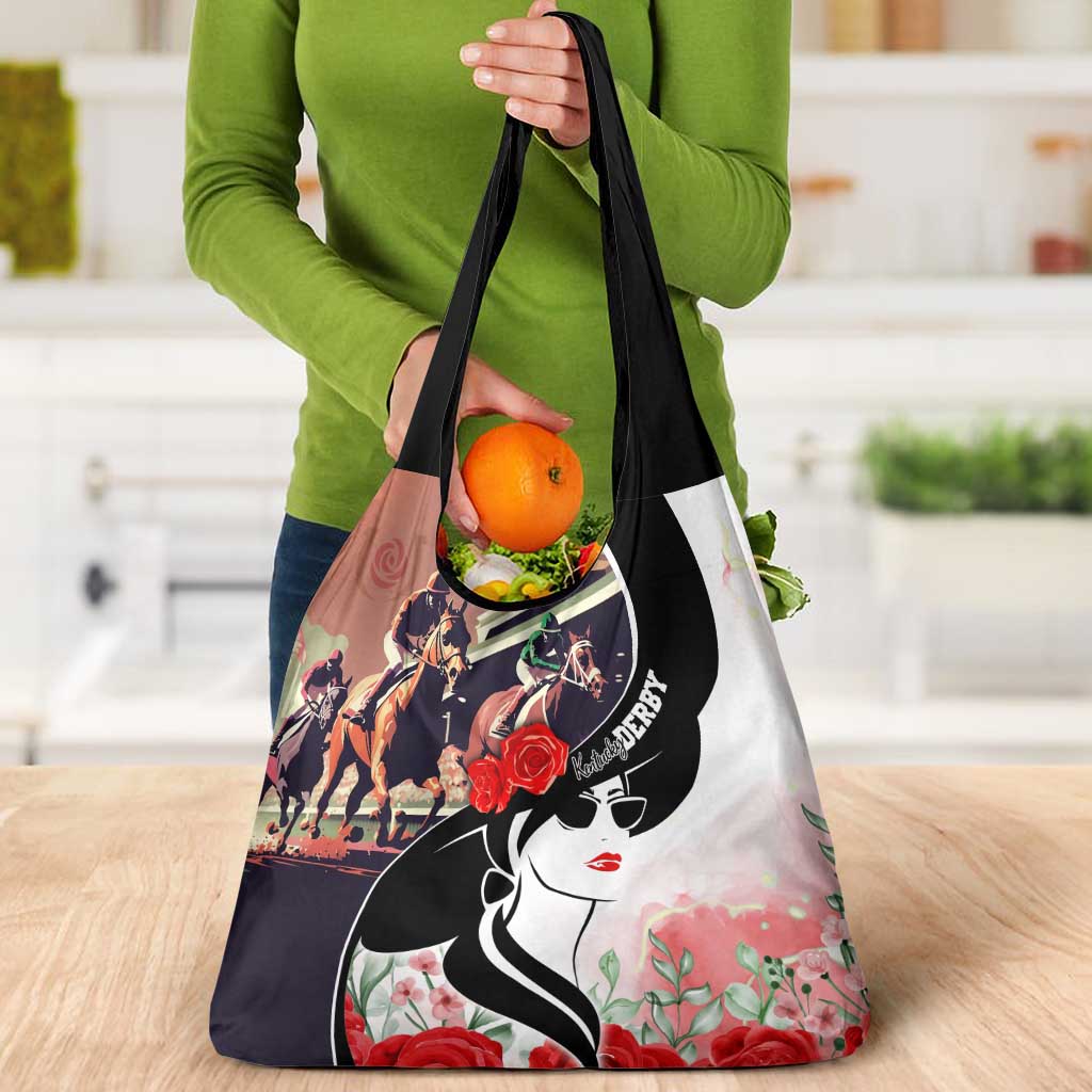 Kentucky Horse Racing Grocery Bag Derby Hat
