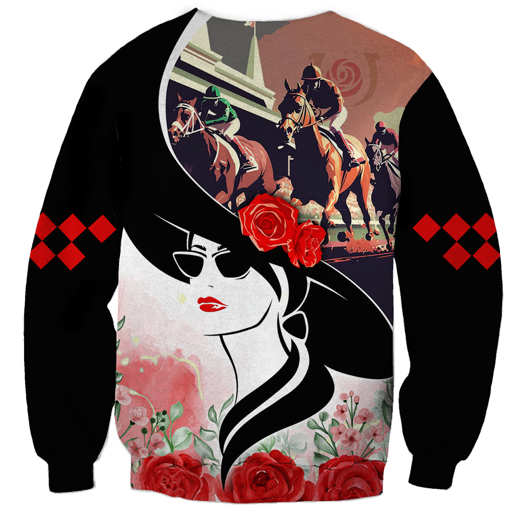 Kentucky Horse Racing Sweatshirt Derby Hat - Wonder Print Shop