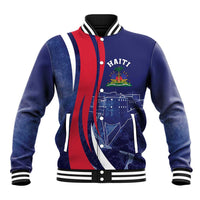 Personalized Haiti Citadelle Laferrière Baseball Jacket Grunge Style