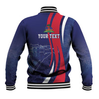 Personalized Haiti Citadelle Laferrière Baseball Jacket Grunge Style