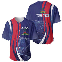 Personalized Haiti Citadelle Laferrière Baseball Jersey Grunge Style