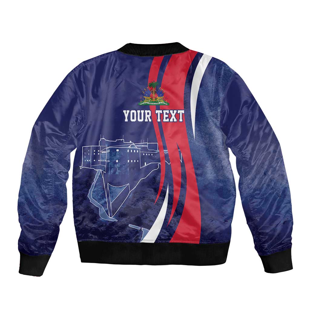 Personalized Haiti Citadelle Laferrière Bomber Jacket Grunge Style