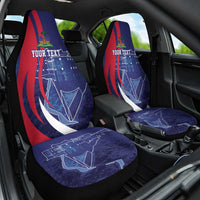 Personalized Haiti Citadelle Laferrière Car Seat Cover Grunge Style