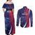 Personalized Haiti Citadelle Laferrière Couples Matching Off Shoulder Maxi Dress and Long Sleeve Button Shirt Grunge Style