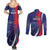 Personalized Haiti Citadelle Laferrière Couples Matching Summer Maxi Dress and Long Sleeve Button Shirt Grunge Style