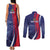 Personalized Haiti Citadelle Laferrière Couples Matching Tank Maxi Dress and Long Sleeve Button Shirt Grunge Style