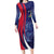 Personalized Haiti Citadelle Laferrière Family Matching Long Sleeve Bodycon Dress and Hawaiian Shirt Grunge Style