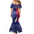 Personalized Haiti Citadelle Laferrière Family Matching Mermaid Dress and Hawaiian Shirt Grunge Style