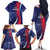 Personalized Haiti Citadelle Laferrière Family Matching Off The Shoulder Long Sleeve Dress and Hawaiian Shirt Grunge Style