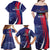 Personalized Haiti Citadelle Laferrière Family Matching Off Shoulder Maxi Dress and Hawaiian Shirt Grunge Style