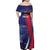 Personalized Haiti Citadelle Laferrière Family Matching Off Shoulder Maxi Dress and Hawaiian Shirt Grunge Style