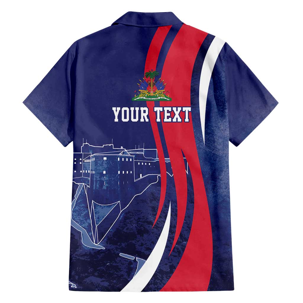 Personalized Haiti Citadelle Laferrière Family Matching Summer Maxi Dress and Hawaiian Shirt Grunge Style