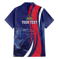 Personalized Haiti Citadelle Laferrière Family Matching Tank Maxi Dress and Hawaiian Shirt Grunge Style