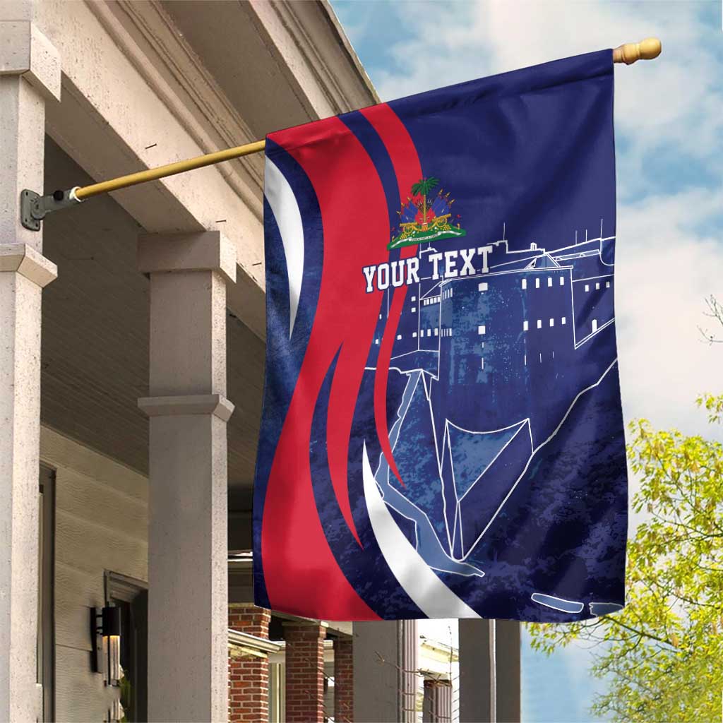 Personalized Haiti Citadelle Laferrière Garden Flag Grunge Style