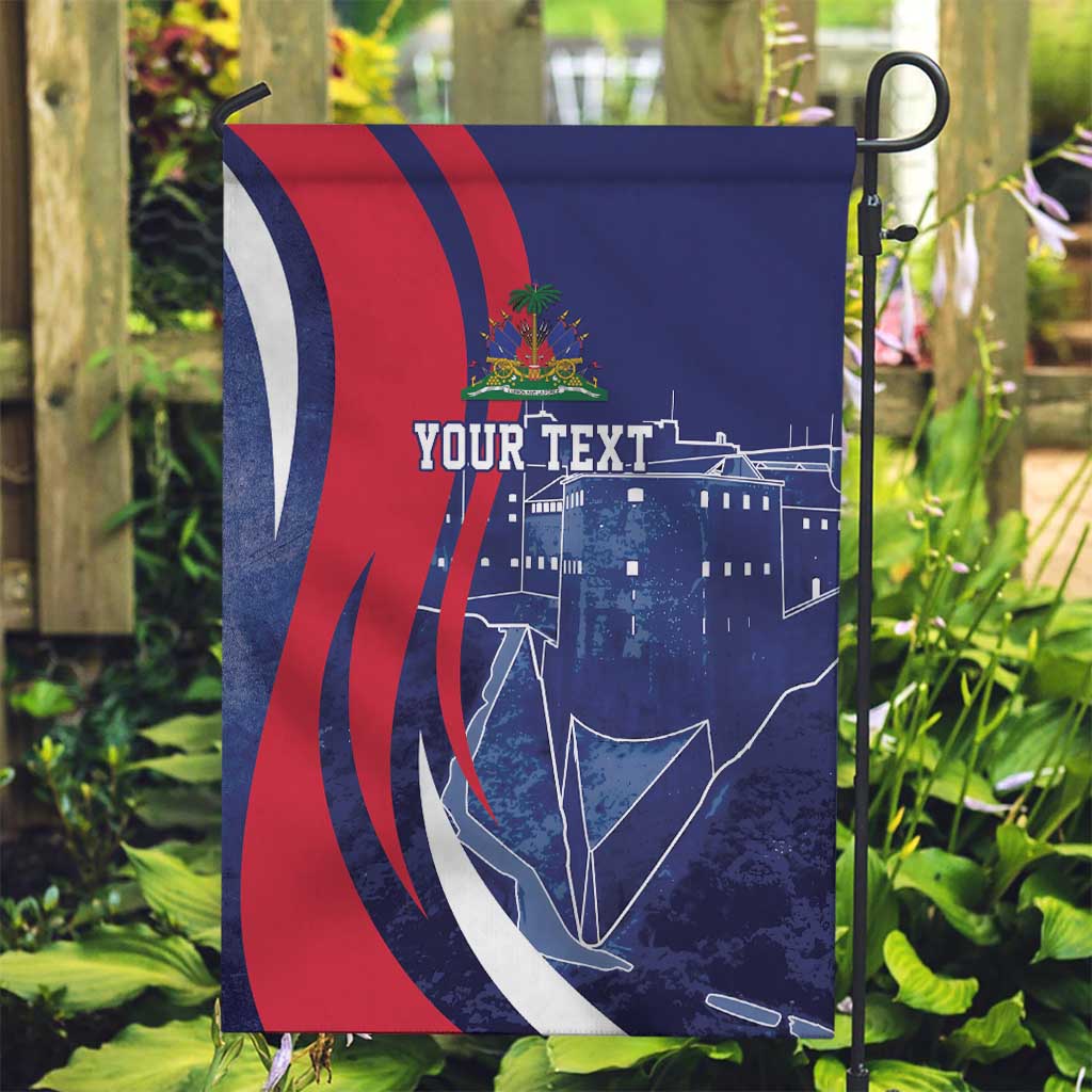 Personalized Haiti Citadelle Laferrière Garden Flag Grunge Style