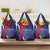 Personalized Haiti Citadelle Laferrière Grocery Bag Grunge Style