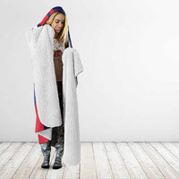 Personalized Haiti Citadelle Laferrière Hooded Blanket Grunge Style