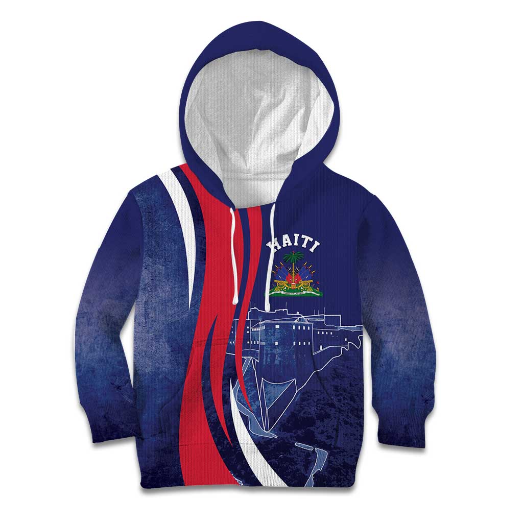 Personalized Haiti Citadelle Laferrière Kid Hoodie Grunge Style