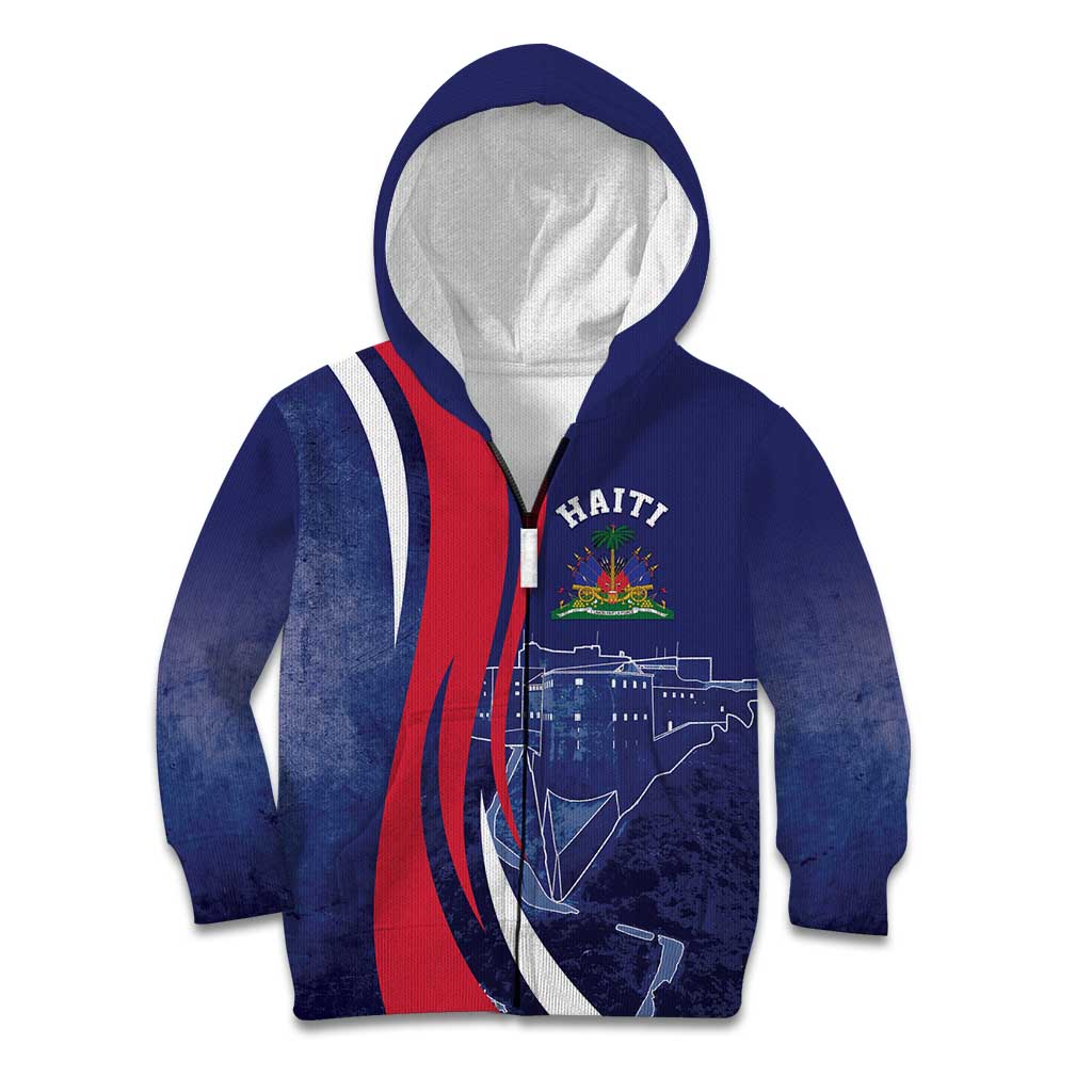 Personalized Haiti Citadelle Laferrière Kid Hoodie Grunge Style
