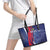 Personalized Haiti Citadelle Laferrière Leather Tote Bag Grunge Style