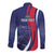 Personalized Haiti Citadelle Laferrière Long Sleeve Button Shirt Grunge Style