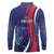 Personalized Haiti Citadelle Laferrière Long Sleeve Polo Shirt Grunge Style