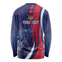 Personalized Haiti Citadelle Laferrière Long Sleeve Shirt Grunge Style