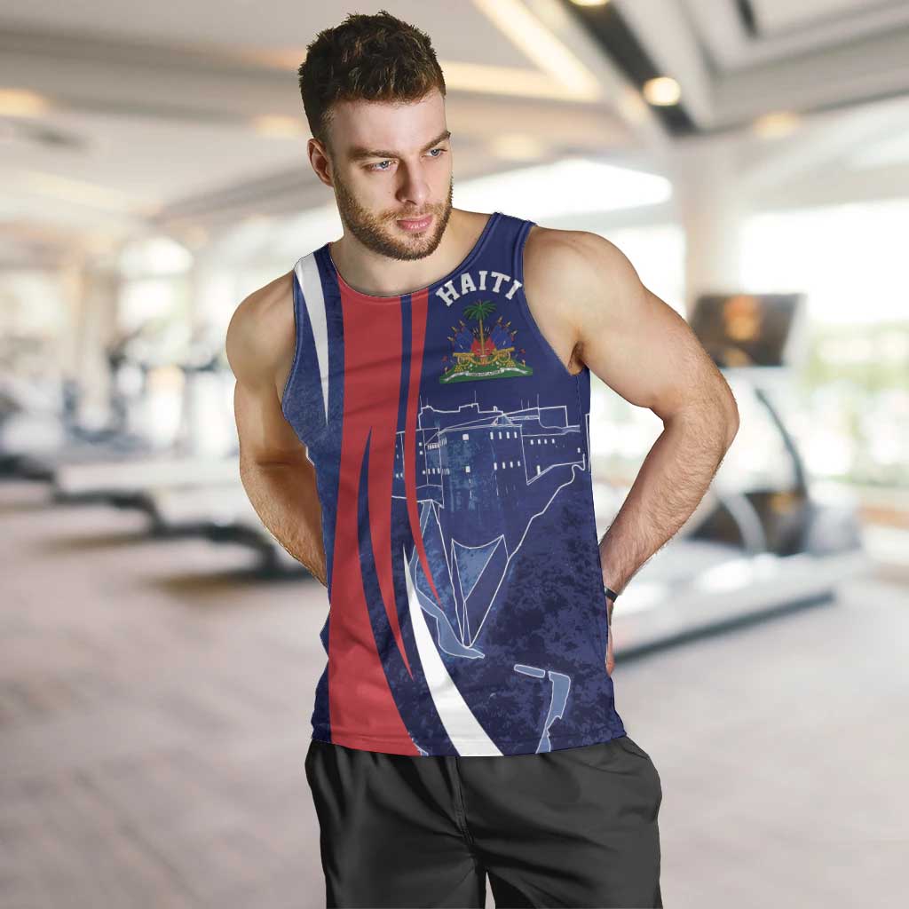 Personalized Haiti Citadelle Laferrière Men Tank Top Grunge Style