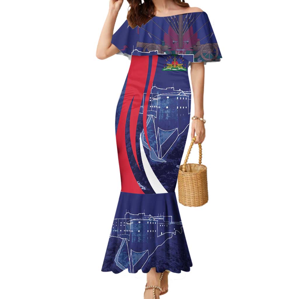 Personalized Haiti Citadelle Laferrière Mermaid Dress Grunge Style