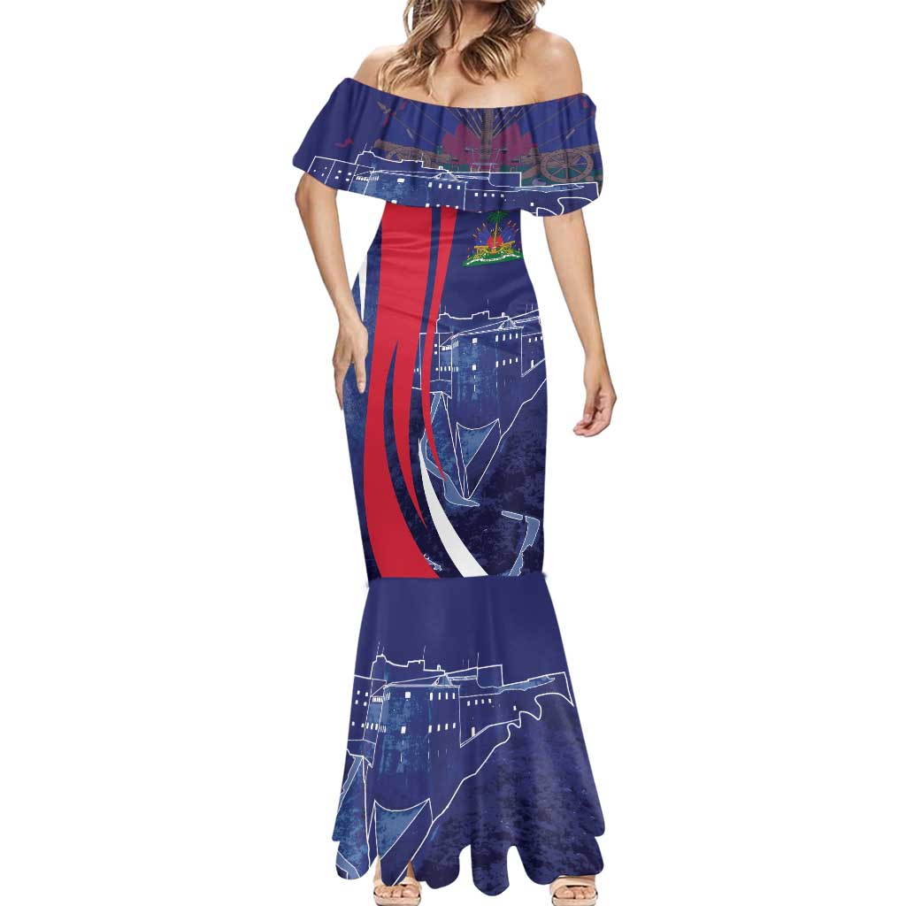 Personalized Haiti Citadelle Laferrière Mermaid Dress Grunge Style