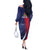 Personalized Haiti Citadelle Laferrière Off The Shoulder Long Sleeve Dress Grunge Style