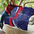 Personalized Haiti Citadelle Laferrière Quilt Grunge Style