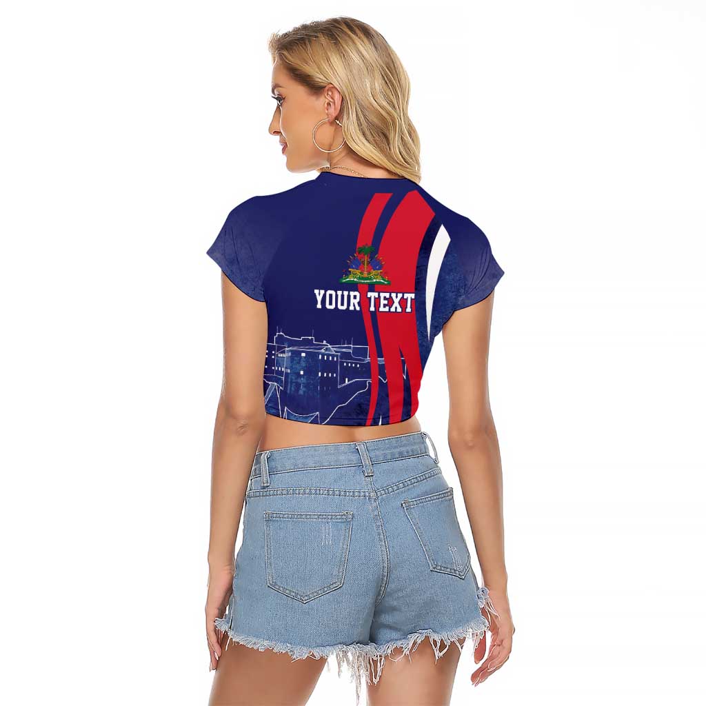 Personalized Haiti Citadelle Laferrière Raglan Cropped T Shirt Grunge Style