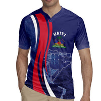 Personalized Haiti Citadelle Laferrière Rugby Jersey Grunge Style