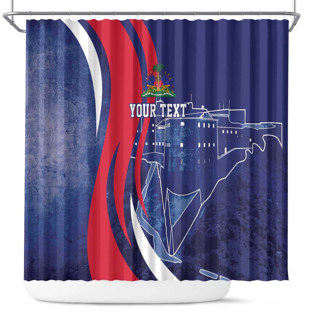 Personalized Haiti Citadelle Laferrière Shower Curtain Grunge Style
