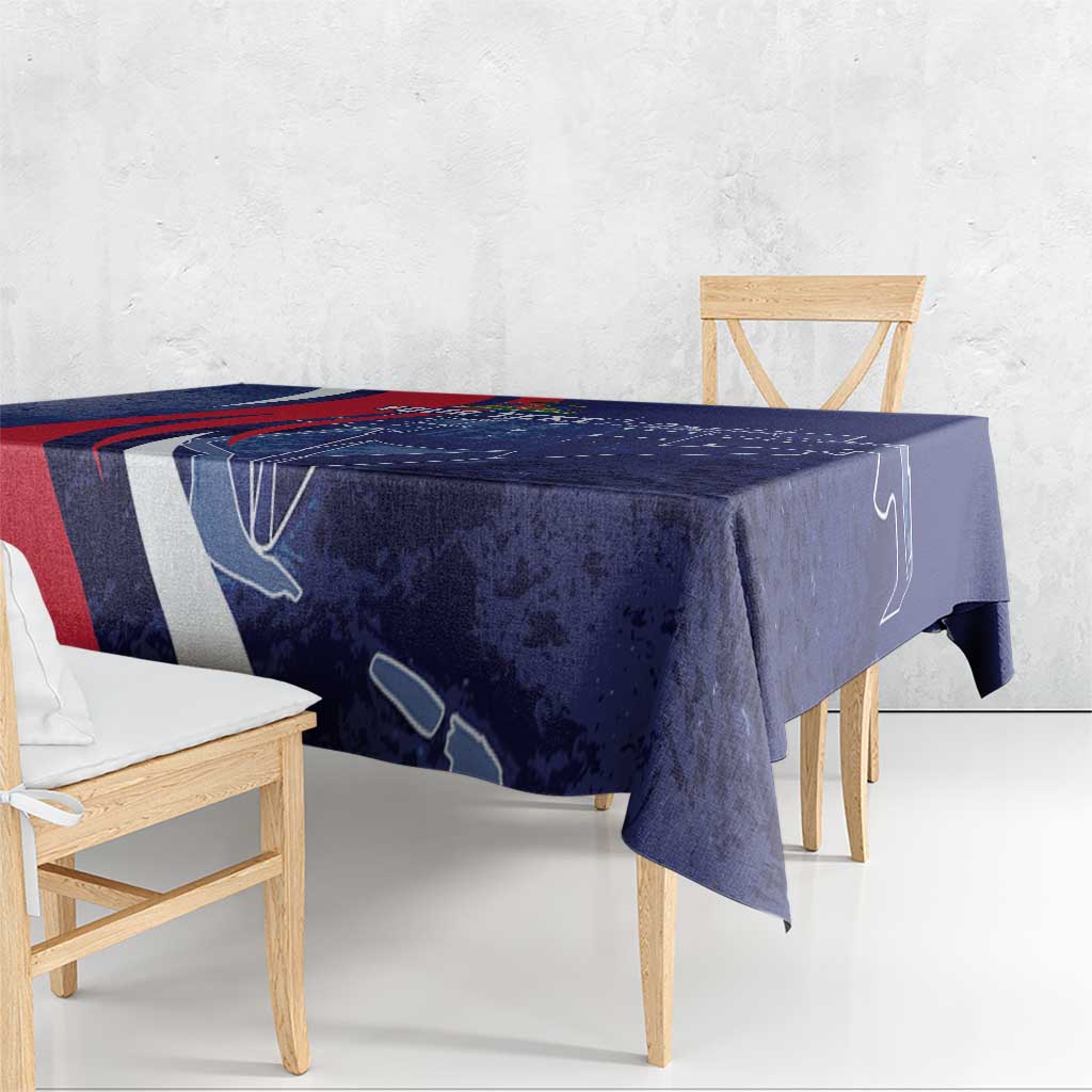 Personalized Haiti Citadelle Laferrière Tablecloth Grunge Style